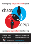 Poster DGIN speelt Chaos 17 mei